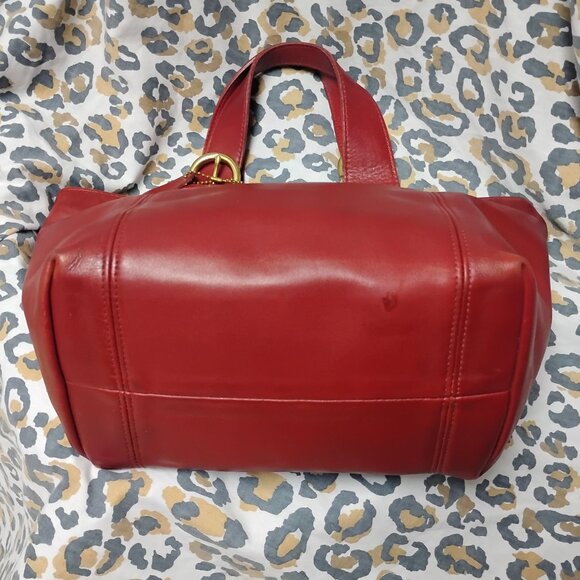 ❤️ COACH Red 4133 Waverly Bag + Red Coach Fob - Picture 10 of 10